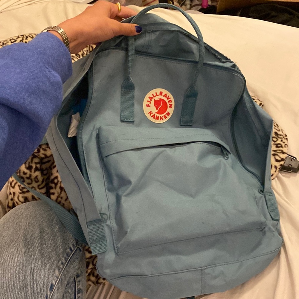 Fjallraven Kanken large backpack.
